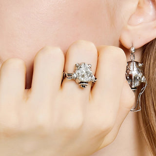 Design Mechanical Hime Sliver Ring