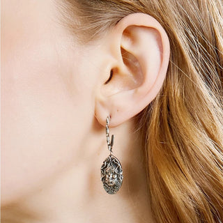 Design Mechanical Hime Vintage-Style Earring