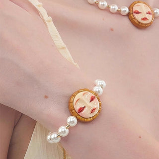 Witch’s Pearl Charm Bracelet