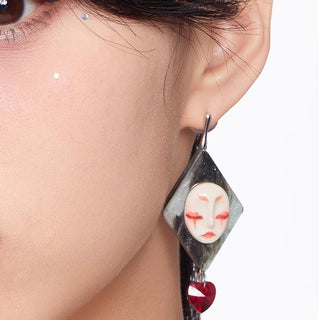 Square Witch Earring