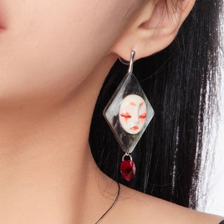 Square Witch Earring