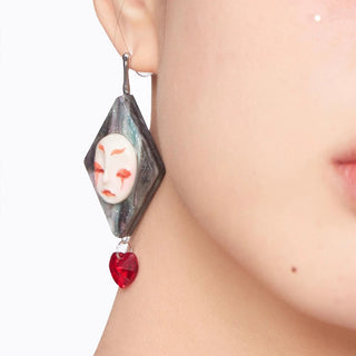 Square Witch Earring