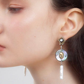 The Black Wizard Earring
