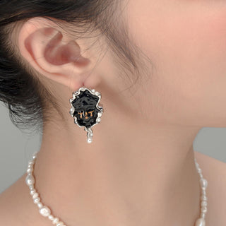 Tears of the Black Witch Earring